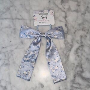 LoveShackFancy x Goody Blue Floral Bow Elastic NWT